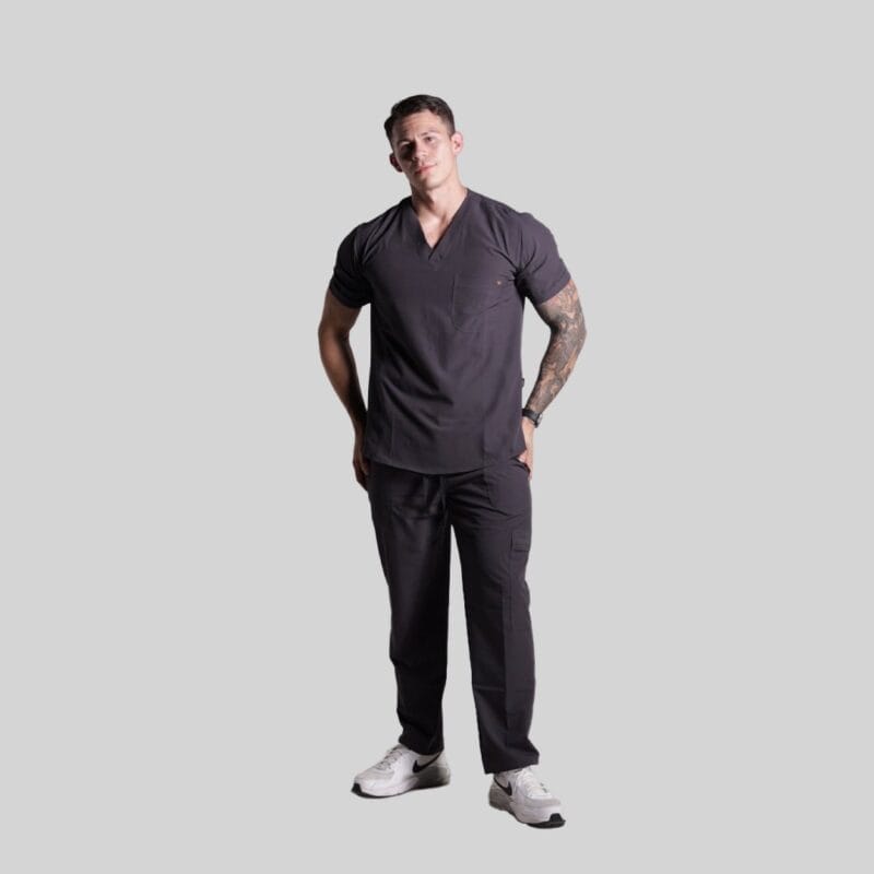 Scrub Relaxed Light Oxford Hombre