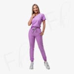 Scrub Clásico Light Antifluidos Lavanda Mujer