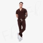 Scrub Clásico Light Antifluidos Mocca Hombre