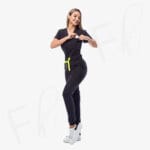 Scrub Multi Pocket Light Gris Oxford Mujer