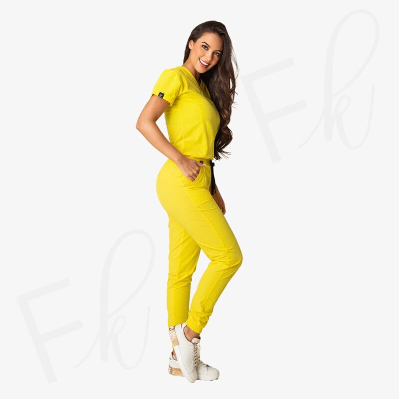 Scrub Pro Lite Antifluidos Lemon Mujer